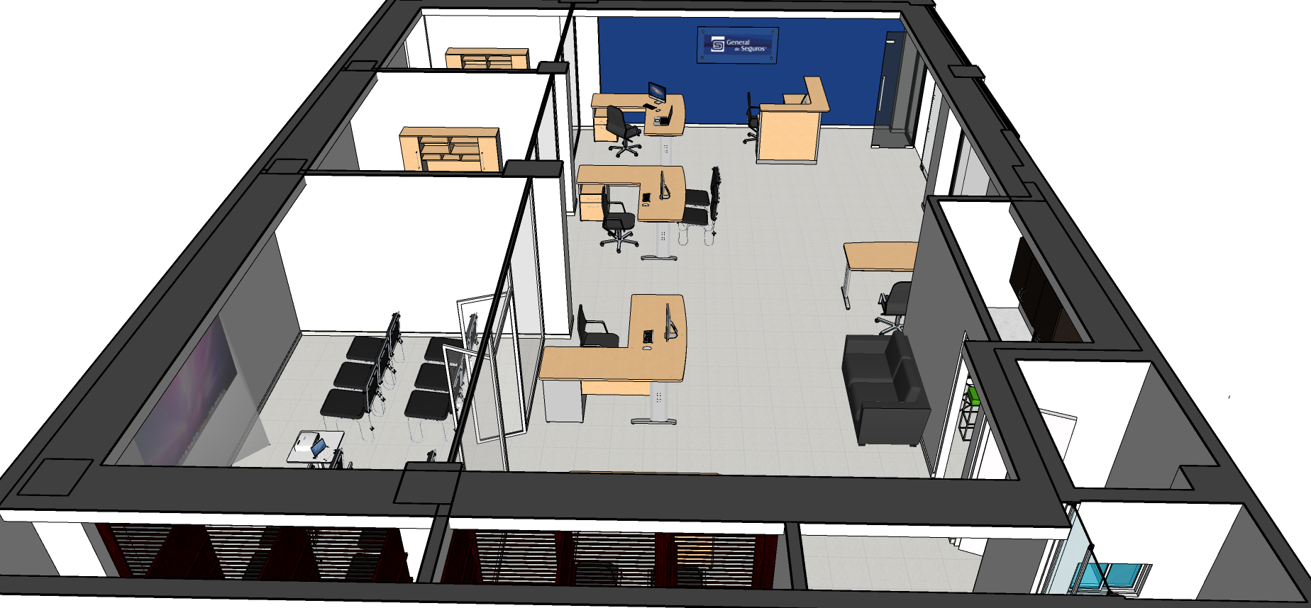 Instalación comercial 3